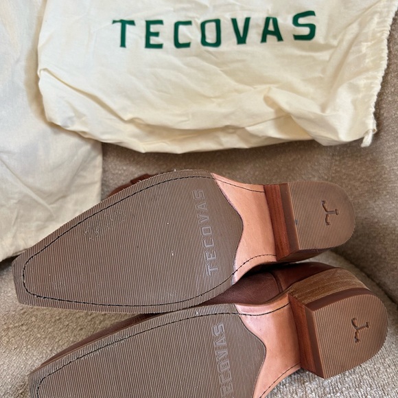 Tecovas Annie Monarch Brown Heeled Boots - Picture 4 of 4